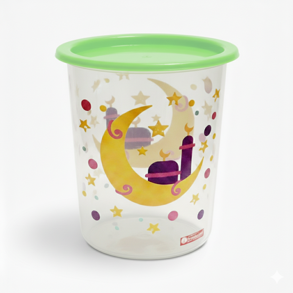 Larisa Clear Jar 2L Printing