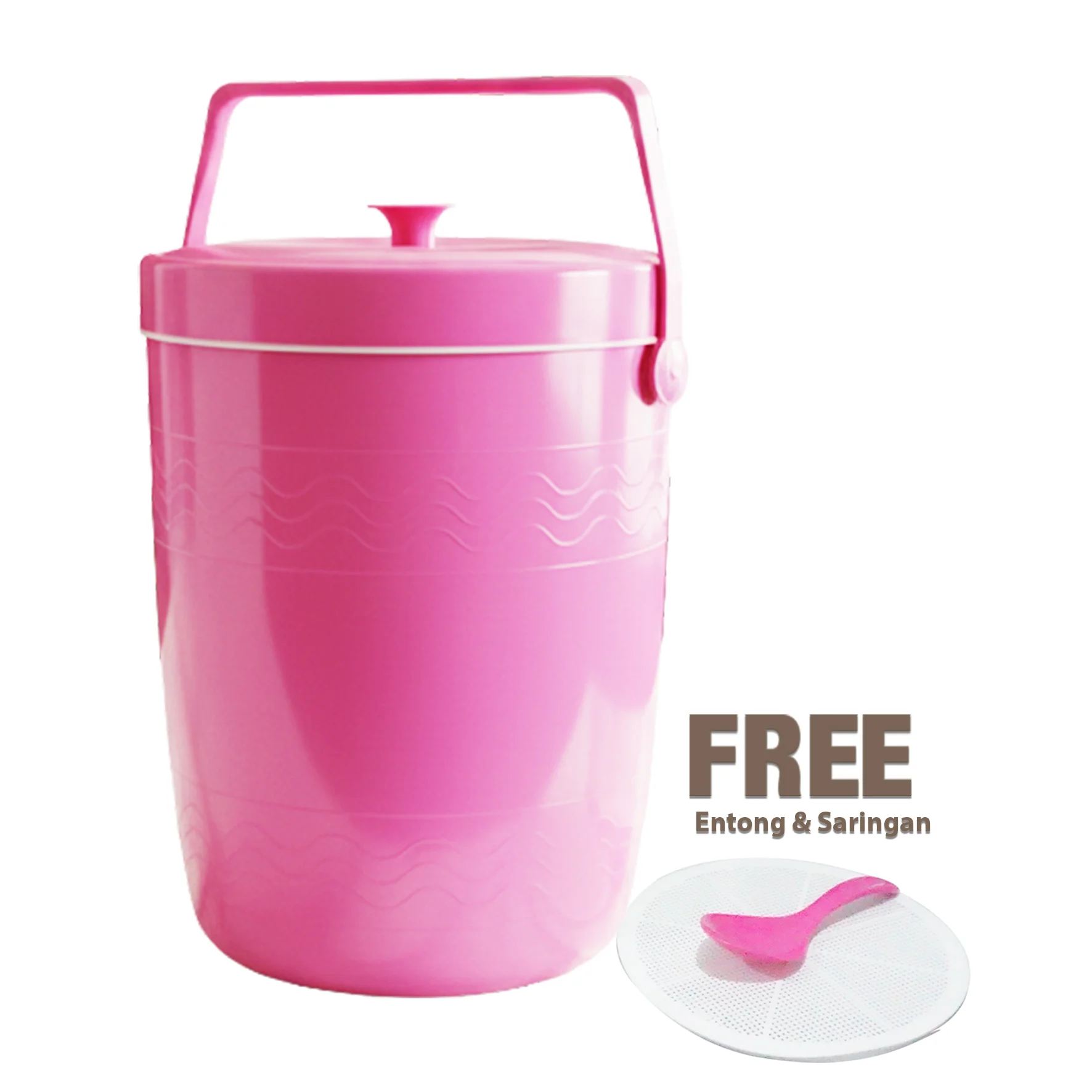 Ice/Rice Bucket USA Macaroon 30 Liter